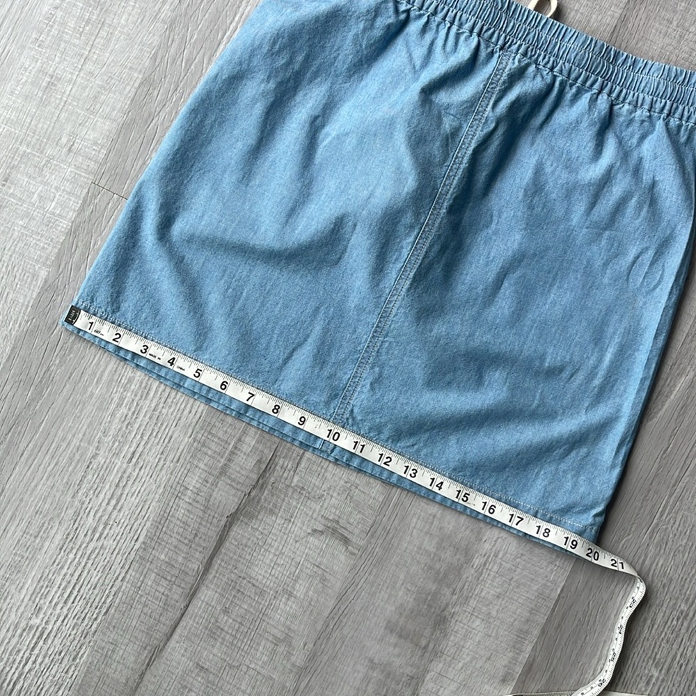 J. Crew chambray women’s skirt, size XS. - Picture 12 of 12